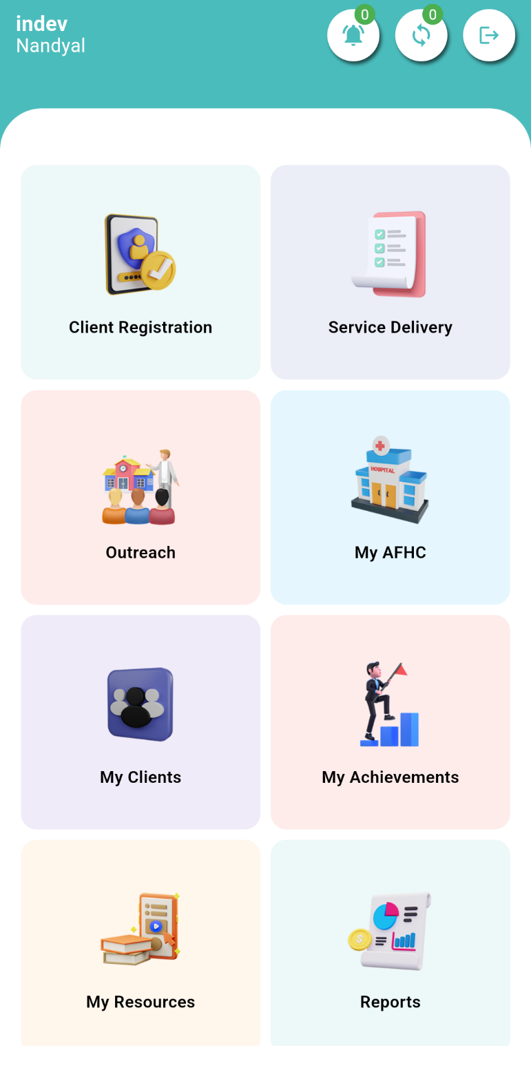 Dashboard Screenshot