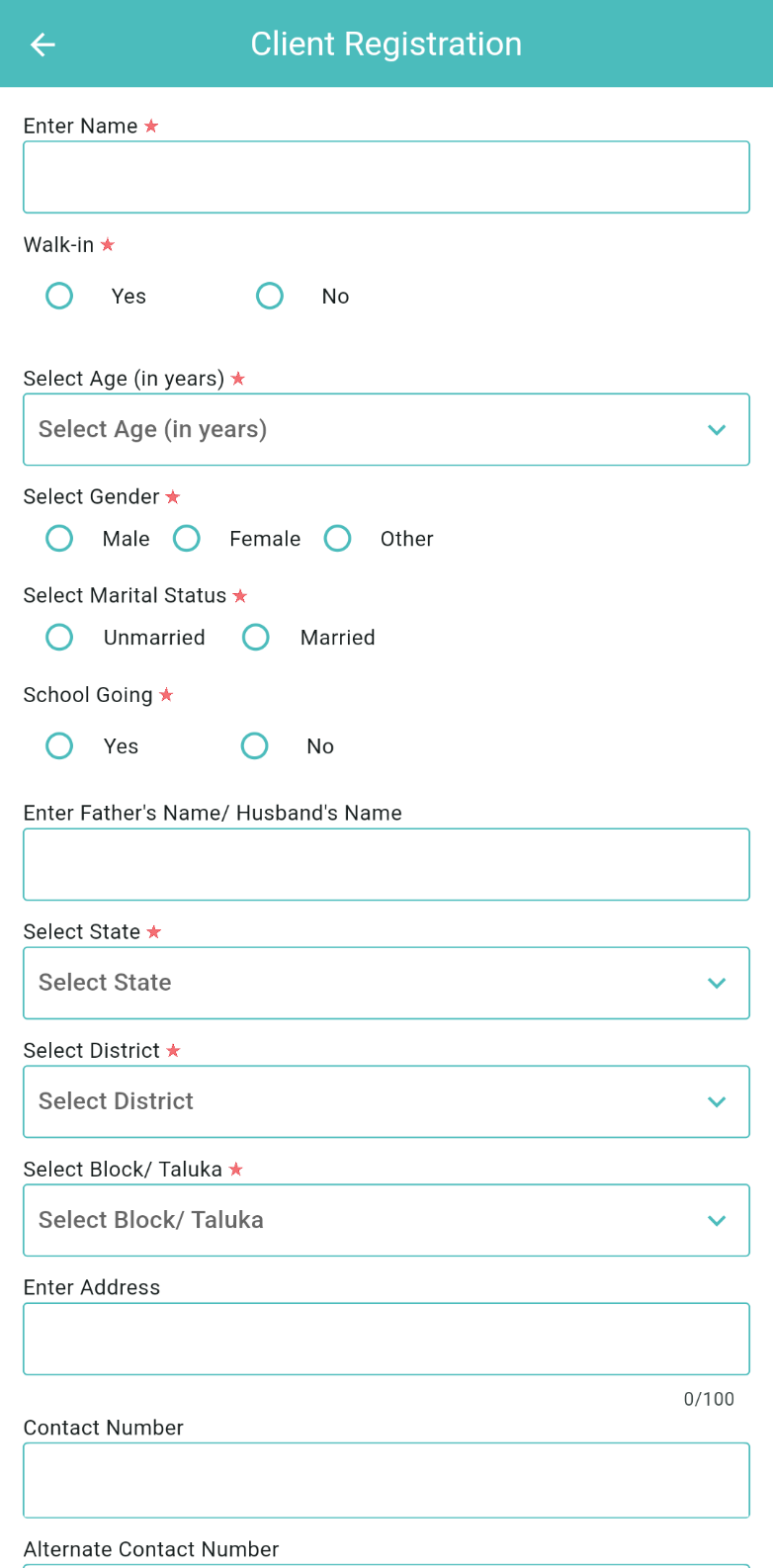 Dashboard Screenshot