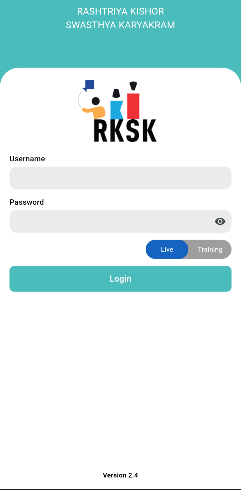 Login Screenshot
